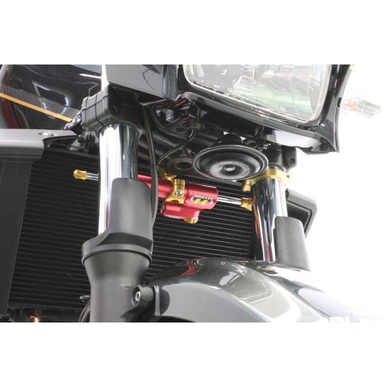 バイク HYPERPRO ハイパープロ CNCステダンステーSET 75mm BLK ZRX1100 97-00 1200R 01-08 DAEG 09-16 22117041B 取寄品 セール