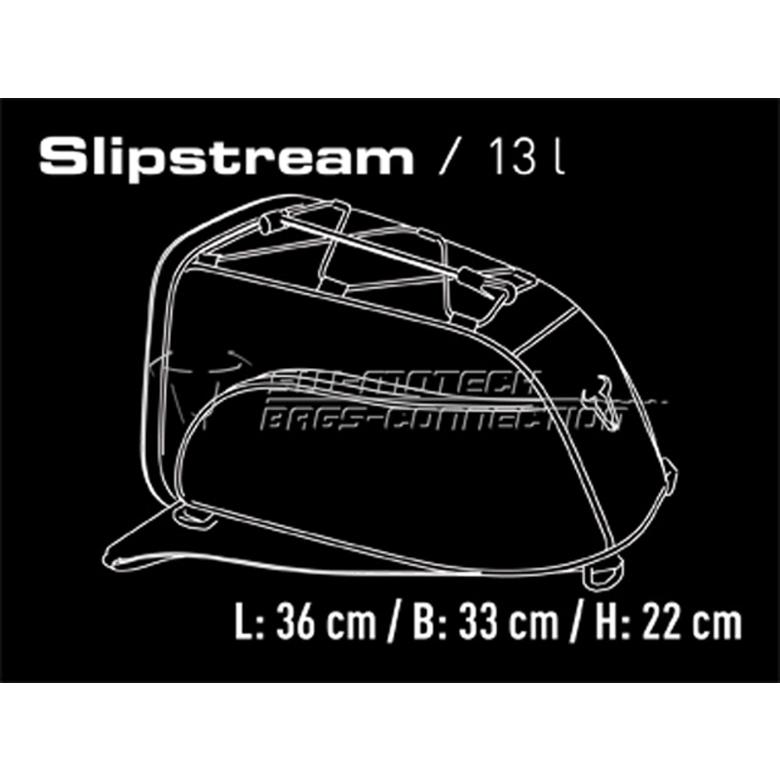バイク  エスダブリューモーテック SWモーテック TAILBAGS スリップストリーム 13L 33x22x36cm 1260g BCHTA0030710000 取寄品 セールの画像