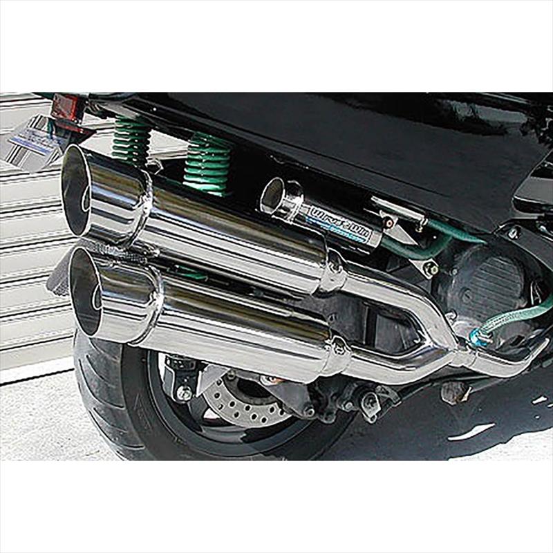 バイクパーツ マフラー ウイルズウィン サイドバイサイドマフラー 