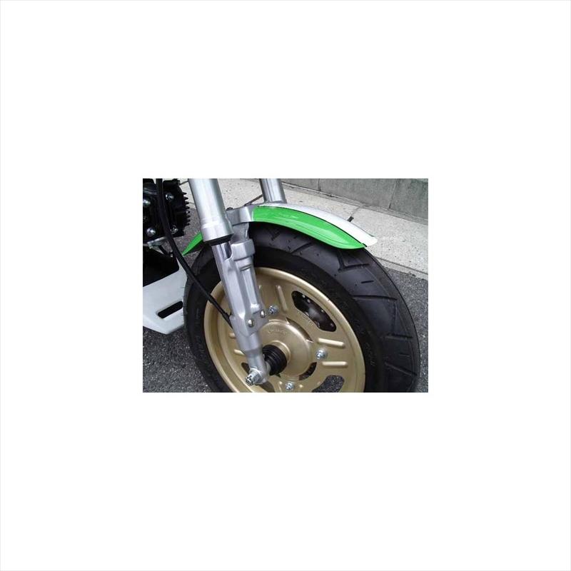 バイクパーツ 外装 プレジャー KR110フロントフェンダー FRPクロゲル