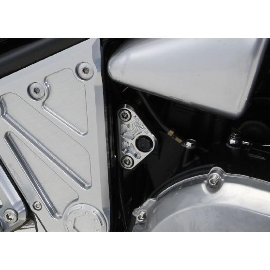 K-FACTORY エンジンハンガーリヤ スーパーブラック ZEPHYR1100 (ケイ