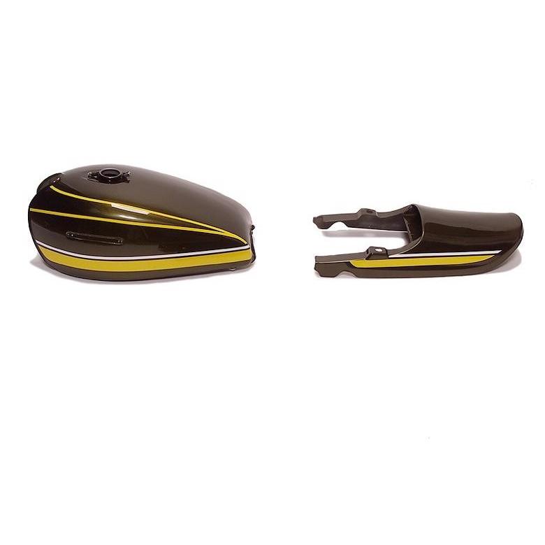 自動二輪車部分品 飾りつけ ドレミコレクション RSタイプペイントスミタンクセット 40072 タンクパッド-バイク-車、バイク、自転車