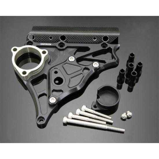 K-FACTORY フロントスプロケットカバー スーパーBLK ZRX1200 DAEG