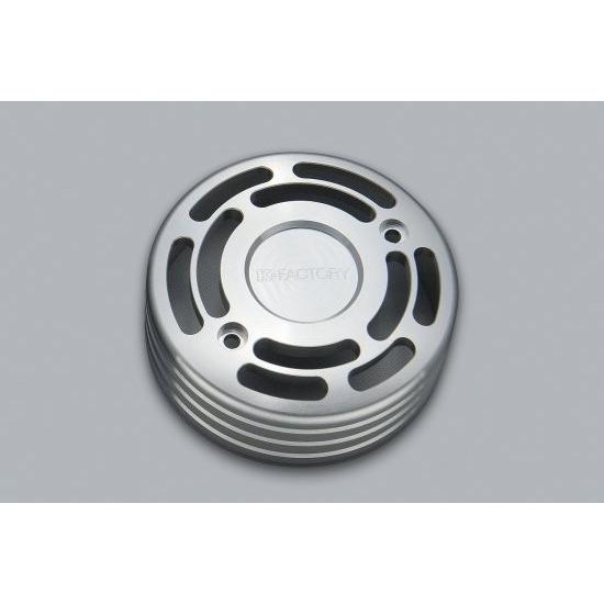 バイク K-FACTORY ジェネレーターカバー メタリックSLV TYPE-2 ZEPHYR1100 ケイファクトリー 111IZBP002N 取寄品