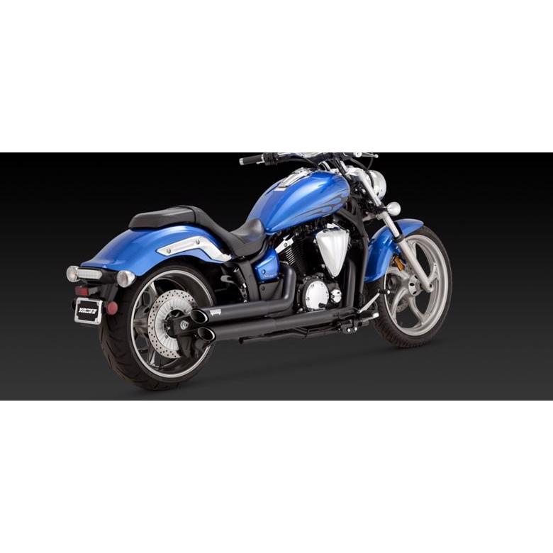 バイクパーツ マフラー バンスアンドハインズ TwinSlash Staggered