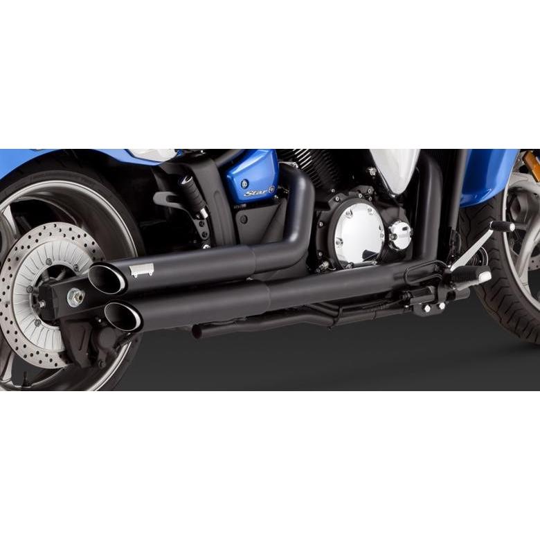 バイクマフラー Vance & Hines ツインスラッシュスタッガード バイクパーツ マフラー バンスアンドハインズ TwinSlash Staggered