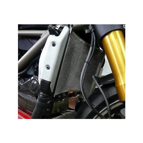 バイク 冷却系 アエラ AELLA ラジエタープロテクター上側 ドゥカティ ストリートファイター AE-56110 取寄品 セール
