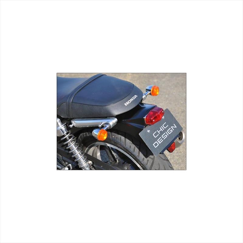 バイクパーツ 外装 シックデザイン ショートタイプRフェンダー