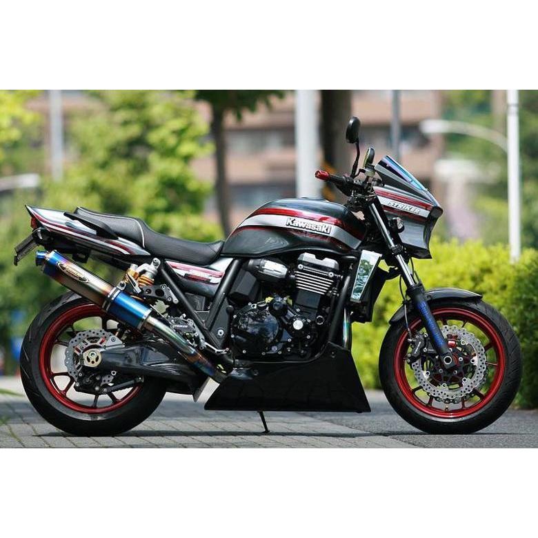 バイク STRIKER ストライカー アンダーカウル 黒ゲル ZRX1200 DAEG 09
