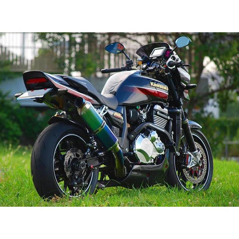 バイク BAGUS!MOTORCYCLE バグース 一体型フェンダーレスキット GPZ900R 17インチ シートレールタンデム仕様 アルミ無垢 BG-FL06SL-F 取寄品 セール - 2