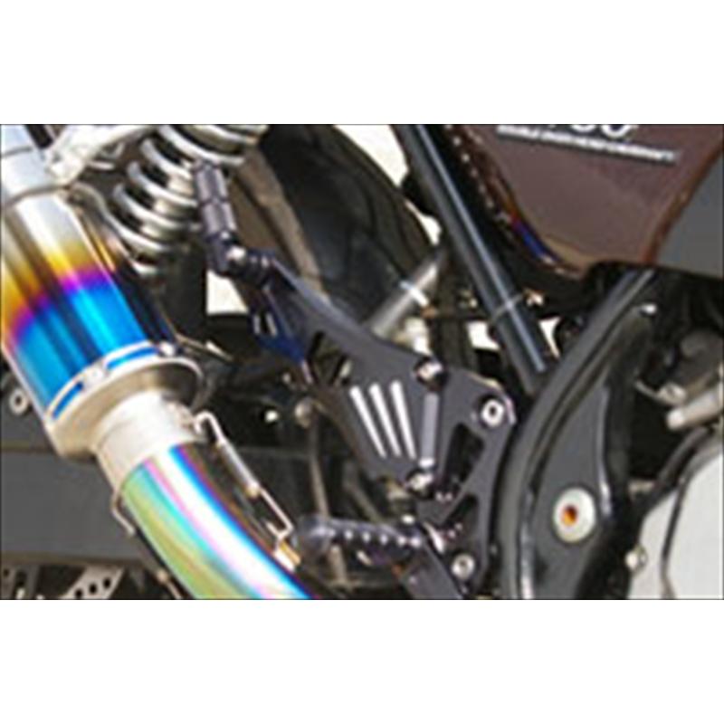 MOTOGEAR(モトギア) バックステップ BLK タンデム付 70592 : NB