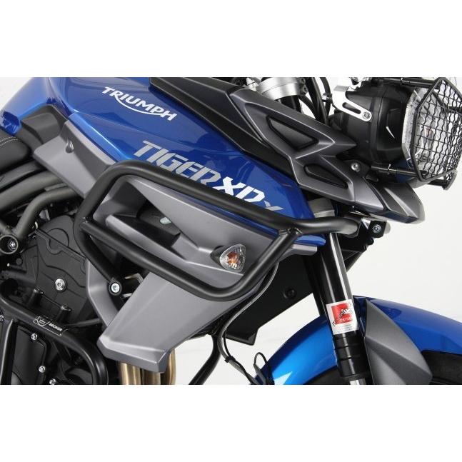 ヘプコアンドベッカー 貯蔵タンクかばい立て 黒いこと 5027536 00 01 Tiger800XC/XCX/XCA/XR/XRX/XRT 15-17 フレームスライダー-バイク