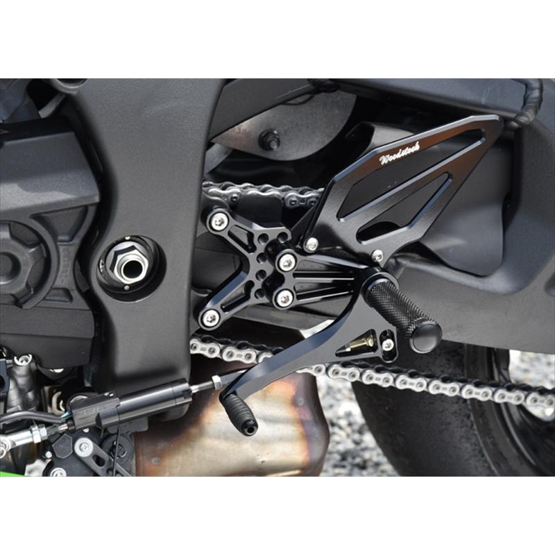 WOODSTOCK(ウッドストック) バックステップキット 5POS/BLK WBS-K34-BB