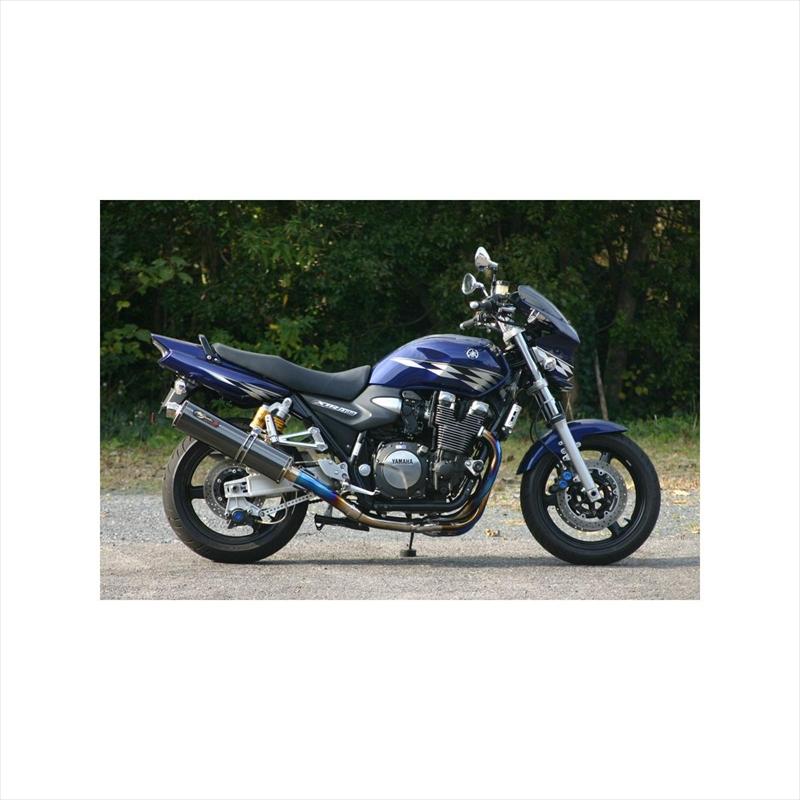 Nojimaノジマ フルエキチタンマフラー XJR1300 カーボン値下げ開始♪ ノジマエンジニアリング DLCチタン フルエキゾースト 4-1SC NTX225GTD