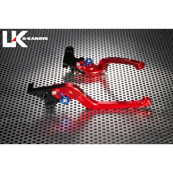 ユーカナヤ レバーセット Rタイプ RD/BL HO078-042-0705 モンキー125 18- JB02/JB03/JB05
