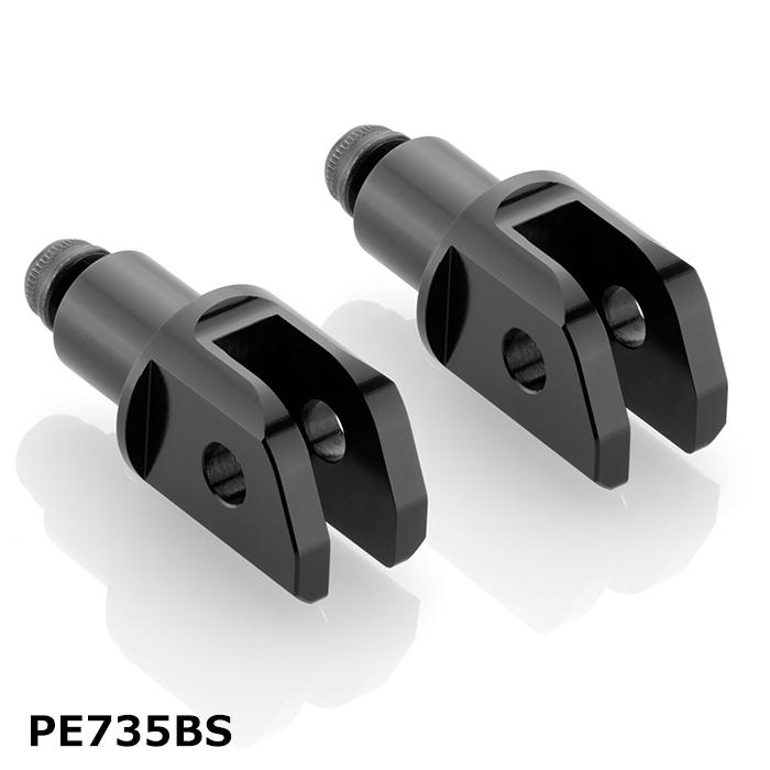rizoma(リゾマ) Step peg adapters PE798B Rider (B)ブラック