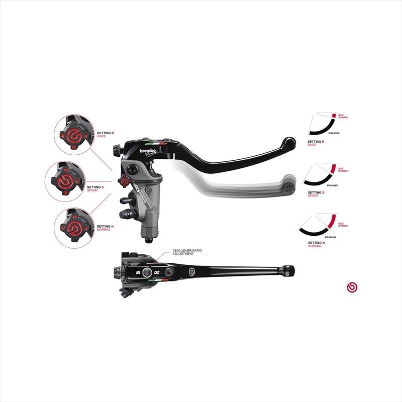 バイクパーツ ブレンボ RCS コルサコルタ ラジアル ブレーキ