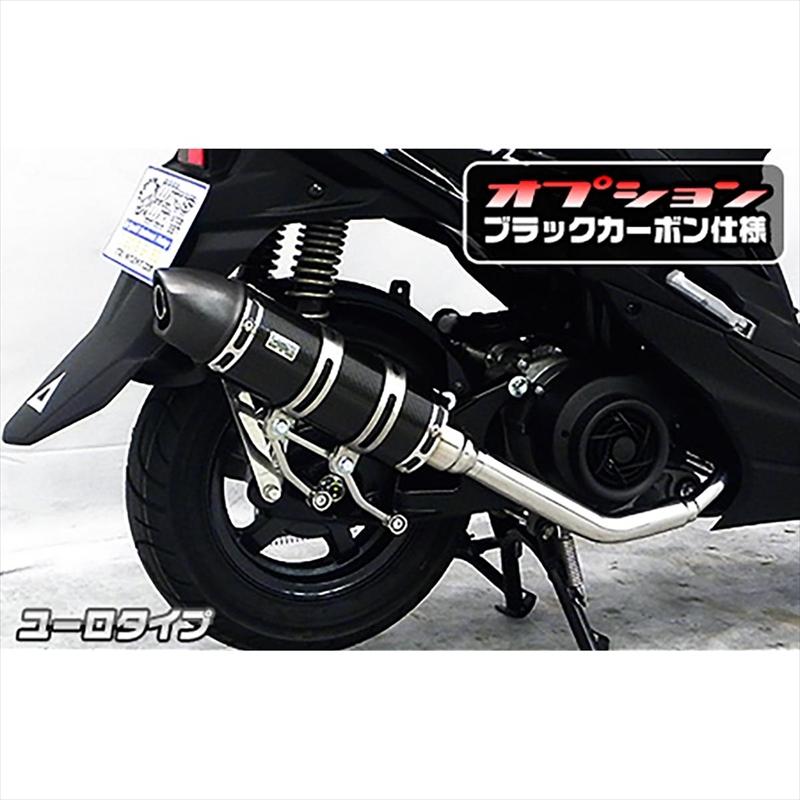 バイクパーツ マフラー ウイルズウィン ロイヤルマフラー ユーロ BLK
