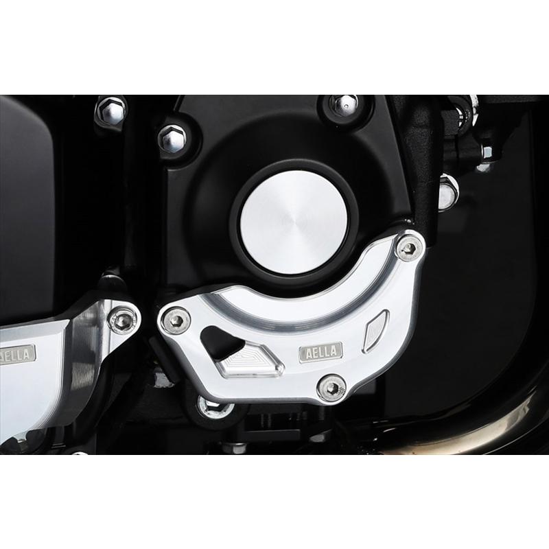 バイクパーツ 外装 アエラ AELLA パルサーカバーガード ポリッシュ