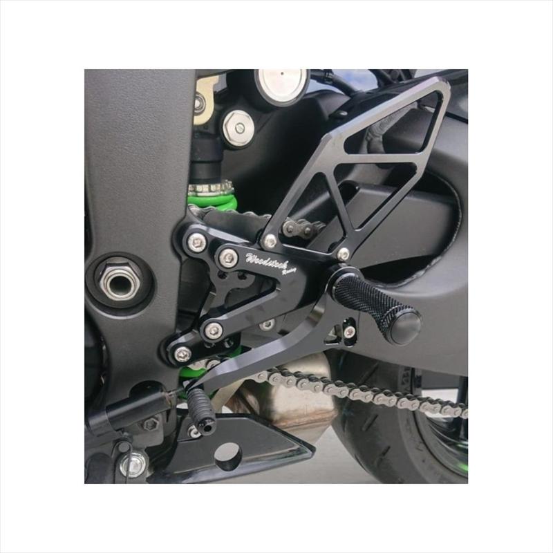 ウッドストック バックステップキット オールSLV WBS-K41-SL ZX-6R 19