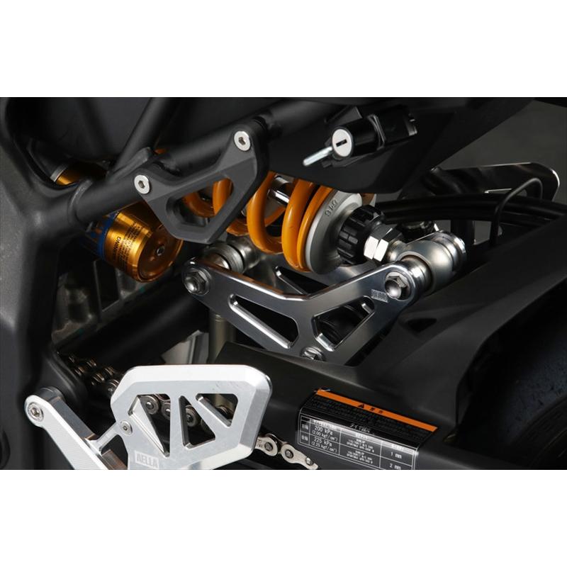 バイクパーツ アエラ AELLA リンクプレート ブラック ZX-25R AE-69010 BKの画像