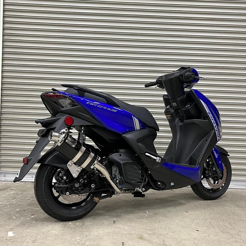 バイクパーツ マフラー ホットラップ TYPE666 政府認証 J-666-GRYPHUS