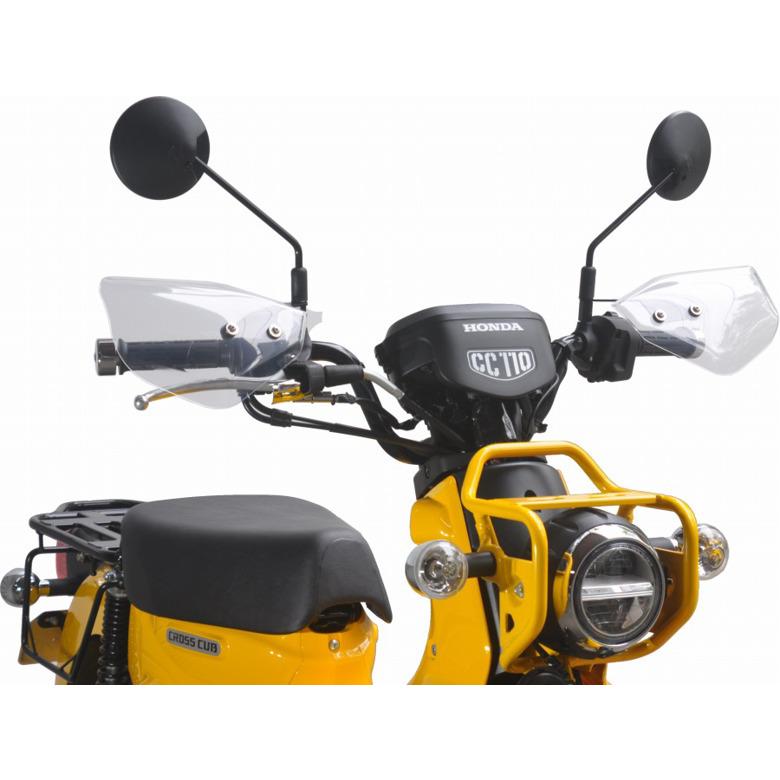 バイク AF-ASAHI アサヒフウボウ/旭風防 ナックルバイザー クリア CROSSCUB110 2BJ-JA45 M1-03 取寄品 セール