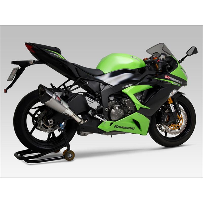 バイク マフラー ヨシムラ S O R-11 サイクロン 1エンド ST ZX-6R 09- 110-264-5E80 取寄品｜hatoya-parts-nb｜04