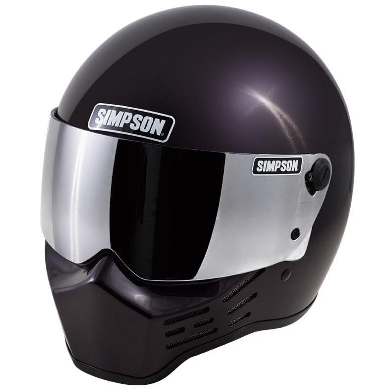 バイク ヘルメット SIMPSON M10 ボルドー 60cm シンプソン 3306506000