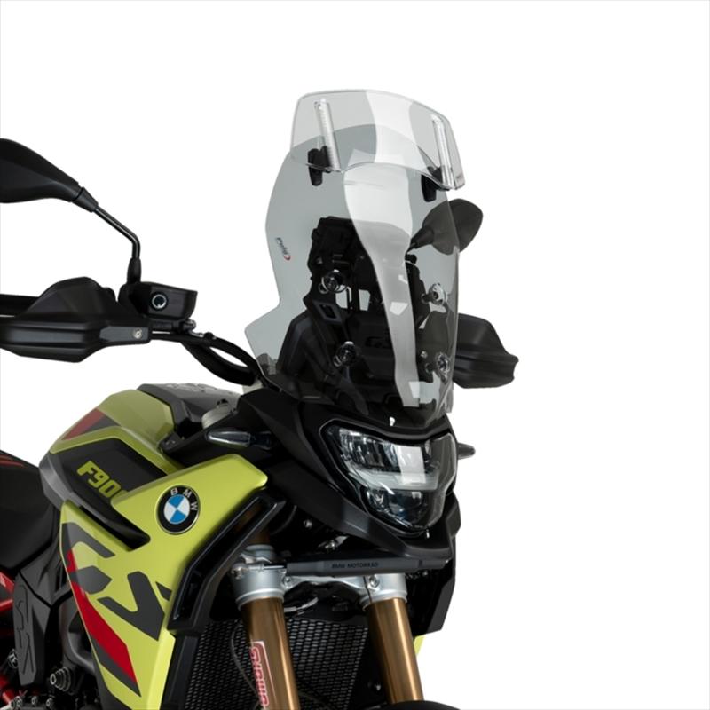 バイクパーツ 外装 プーチ ツーリングスクリーン バイザー付 スモーク
