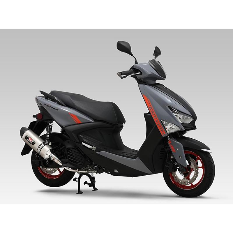 バイクパーツ マフラー ヨシムラ 機械曲R-77Sサイクロン SSF 110A-318