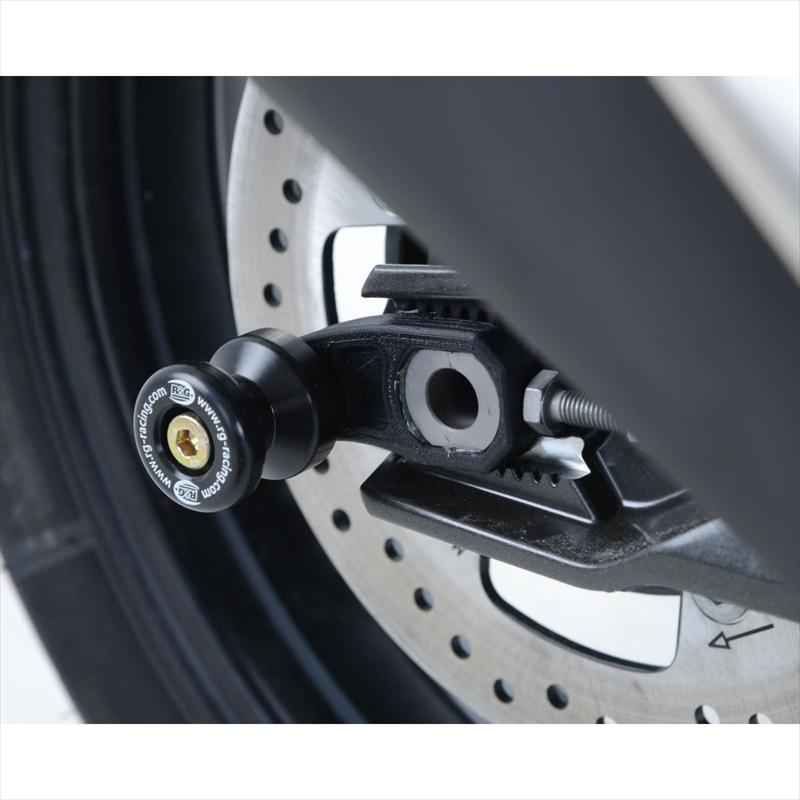 その他 N バイクパーツ アールアンドジー オフセットコットンリール BLK RG