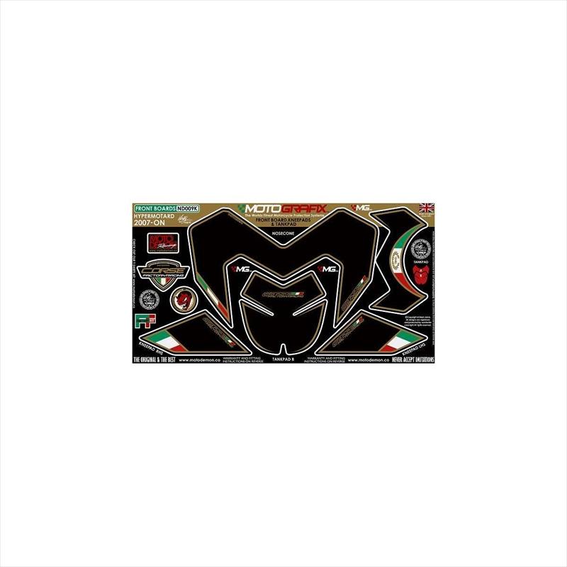 バイクパーツ アクセサリー モトグラフィックス ボディパッド FRONT MT