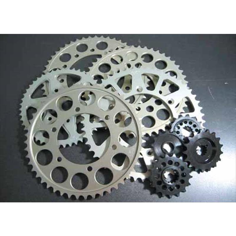 サントスピンク サンスター リアスプロケット 520-46T GSX250S SV400 S