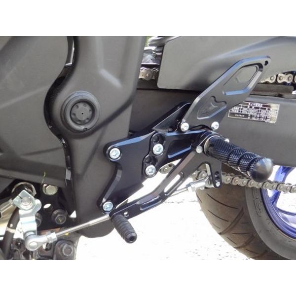 バイク ステップ ストライカー ストライカー スペシャルステップキット TypeS＆R BLK YZF-R25 ABS 15-19 SS-AA2123B 取寄品 セールの画像