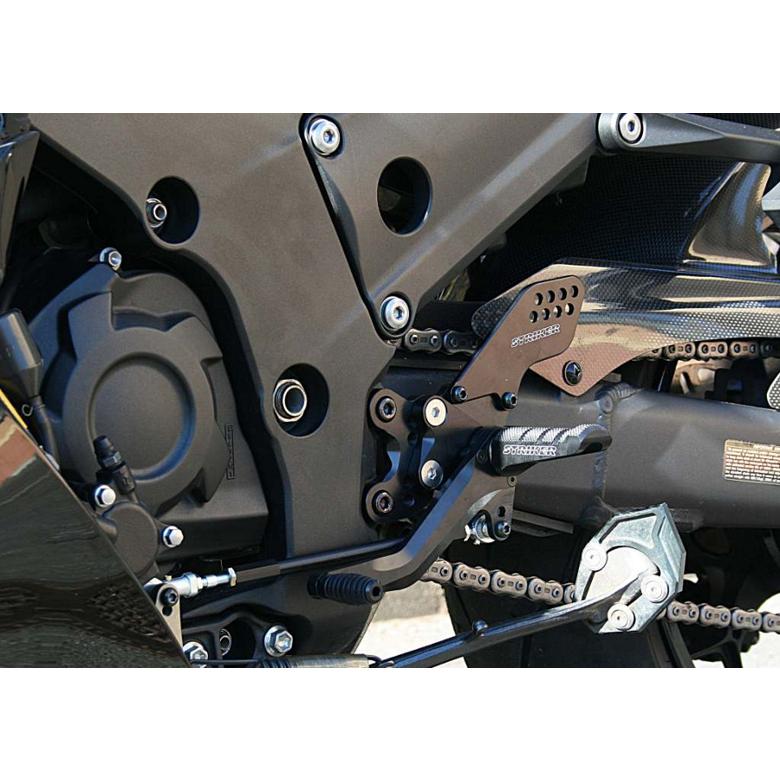 バイク ステップ ストライカー STCステップキット BLK ZZR1400 ABS 06