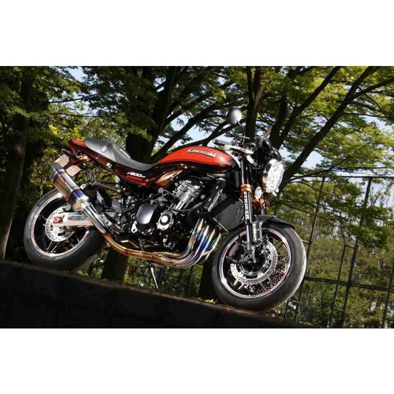 バイク マフラー ストライカー SC フルEX オフタイプ-B チタン Z900RS