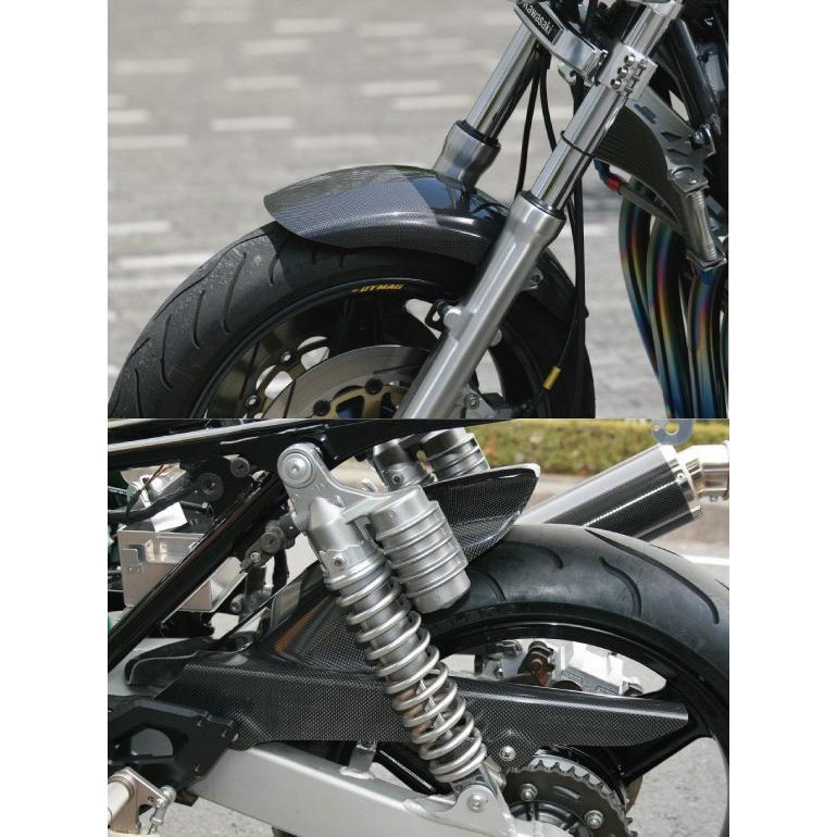 ZRX1200 DAEG(ダエグ) エアロデザイン SAD外装セット カーボンフロントフェンダー+カーボンリアフェンダーSTD STRIKER(ストライカー) 通販 R’s Gear(アールズギア) バイク カスタムマフラー ワイバン シングル チタンドラッグブルー WK15-01DB ZRX1200 DAEG(09-16) フルエキゾーストマフラ