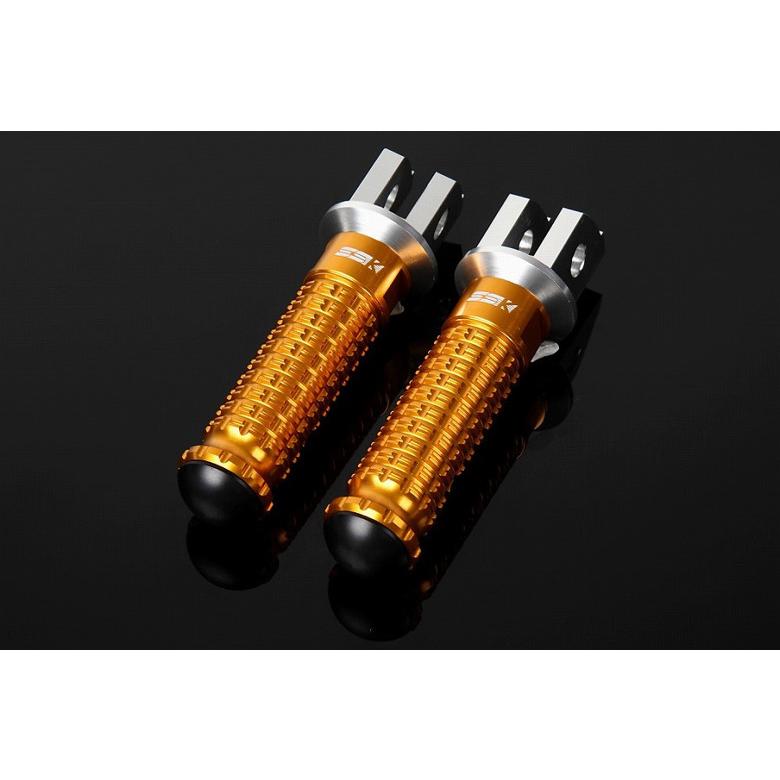 エスエスケイ スピードラ SSKSPEEDRA アルミ削出ステップスタンダードライダー 取付部カラー:シルバー ステップバーカラー:ゴールド 取寄品