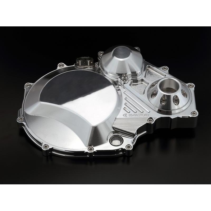 バイクパーツ 駆動系 ケイファクトリー クラッチカバー POL TYPE-2