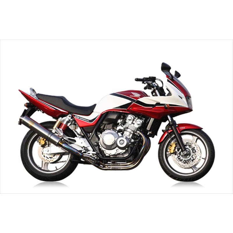 マフラー アールズギア ワイバン シングル TI CB400SF SB REVO 08-17