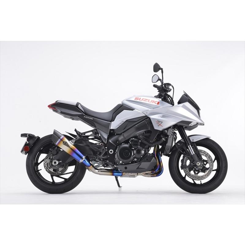 バイク GSX-S1000 ショートスリップオン マフラー 16〜21 カタナ19〜21