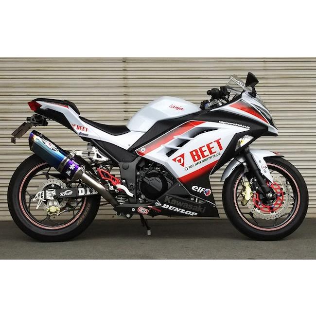 バイクパーツ マフラー ビート ナサートR-Evo TYPE2 クリアTI