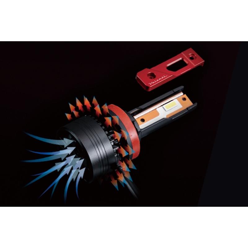 電装系 ヴァレンティモト ジュエルLEDヘッド ZXシリーズ H9