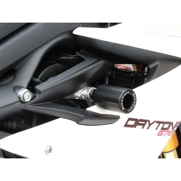 バイク 外装 ベビーフェイス フレームスライダー BLK デイトナ675 13