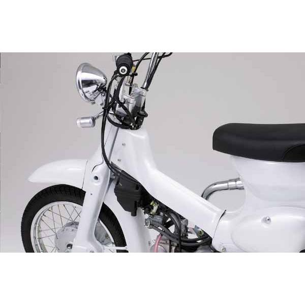 バイク 外装 デイトナ DAYTONA メインフレームカバー FRP BLKゲル リトルカブ スーパーカブ 39943 取寄品 セール