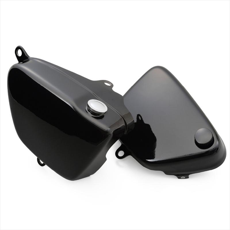 バイクパーツ 外装 デイトナ W1オイルタンクフウFRPサイドカバー 49261