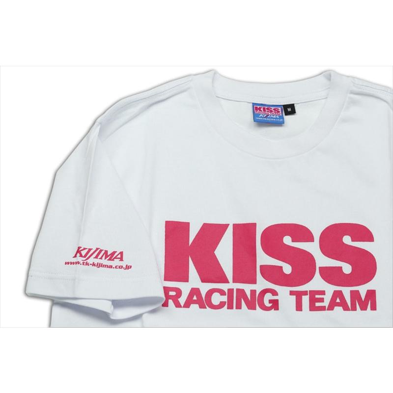 バイク KIJIMA キジマ KISS 2018Tシャツ ホワイト ＃M K1345W06 取寄品 セール｜hatoya-parts-nb｜02