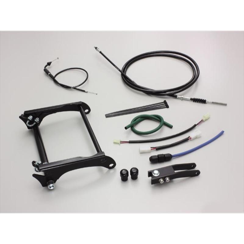 自動二輪車 枠組み ハリケイン HURRICANE ロングホイールベース 盛りだくさんkit HF1042 取寄品 フレーム-メインフレーム