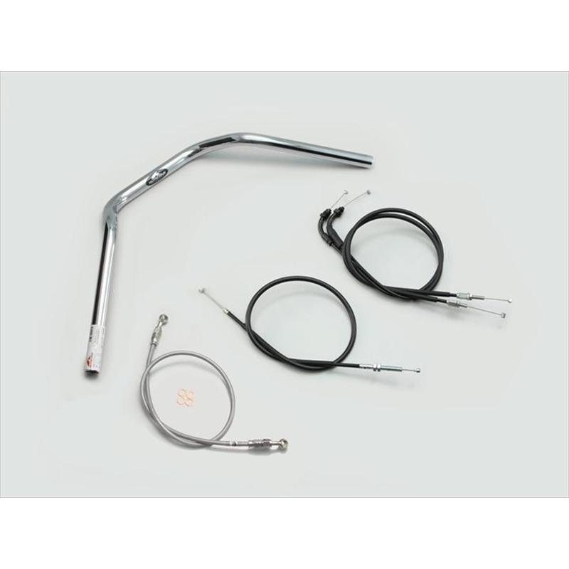 バイク ハンドル ハリケーン HURRICANE ナロー２型 ハンドルSET H032-046C 取寄品